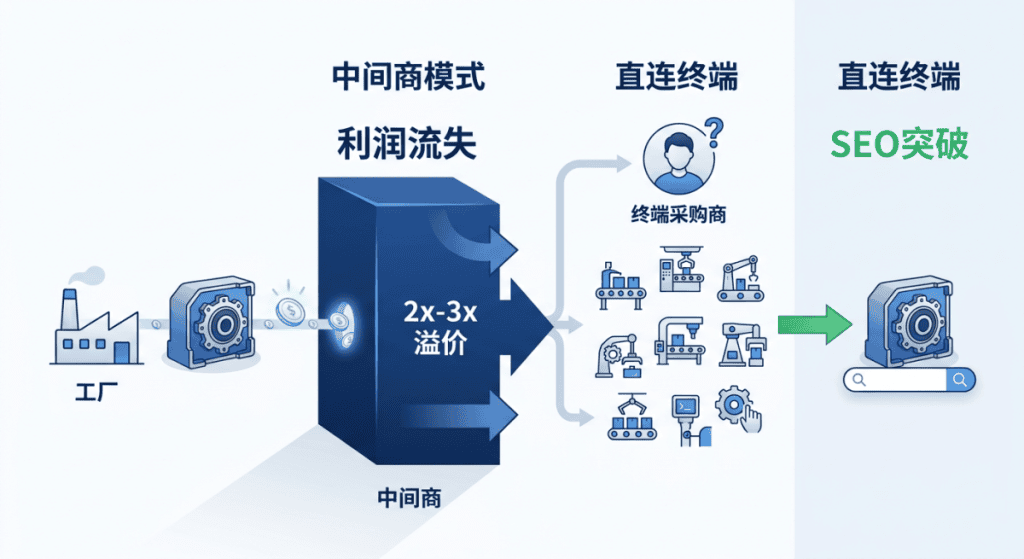 中间商模式正在吃掉齿轮减速机出口的利润