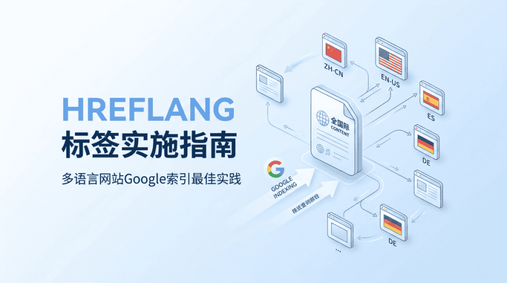 Hreflang标签实施指南：多语言网站Google索引最佳实践