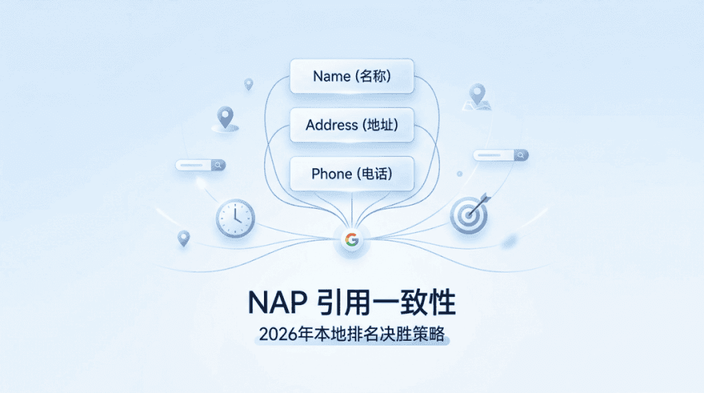 NAP引用一致性：2026年本地排名决胜策略