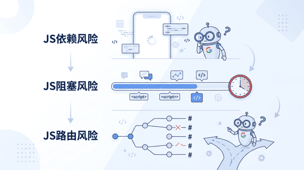 外贸独立站常见的三种JS引入的SEO风险